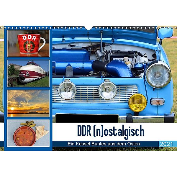 DDR nostalgisch (Wandkalender 2021 DIN A3 quer), KPH u.a.