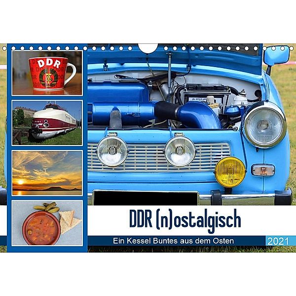 DDR nostalgisch (Wandkalender 2021 DIN A4 quer), KPH u.a.