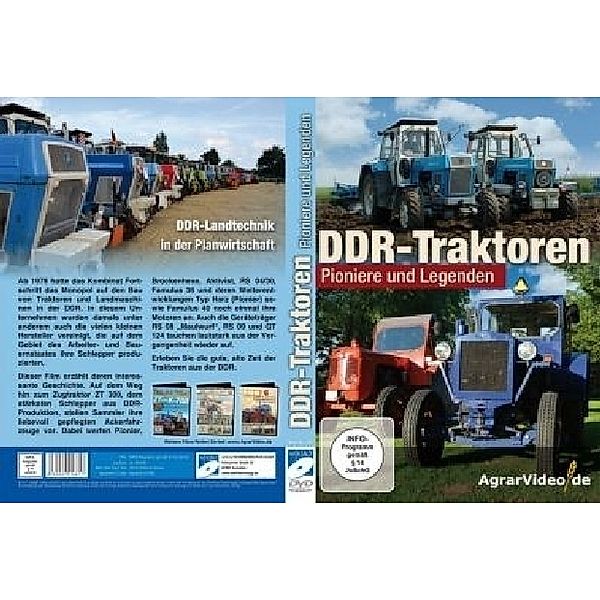 DDR-Traktoren Pioniere und Legenden - DDR-Landtechnik in der Planwirtschaft,1 DVD