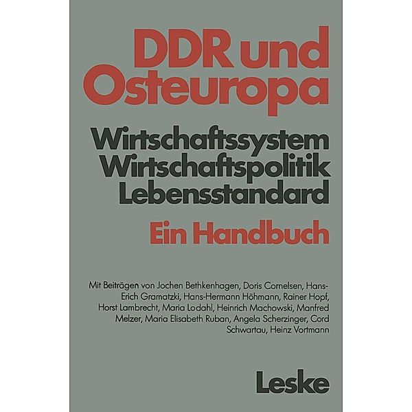 DDR und Osteuropa, Jochen Bethkenhagen