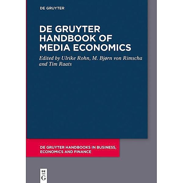 De Gruyter Handbook of Media Economics