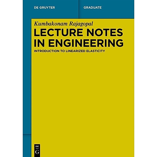 De Gruyter Textbook / Lecture Notes in Engineering, Kumbakonam Rajagopal