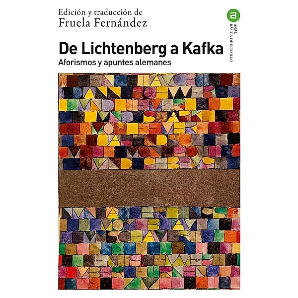 De Lichtenberg a Kafka / Básica de Bolsillo