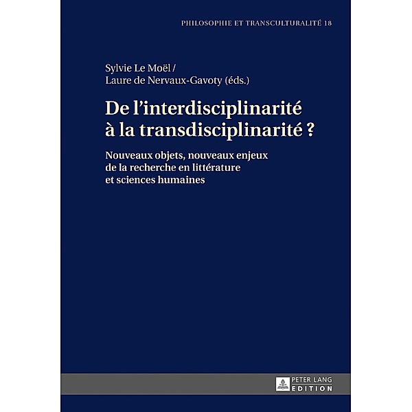 De l'interdisciplinarite a la transdisciplinarite ?