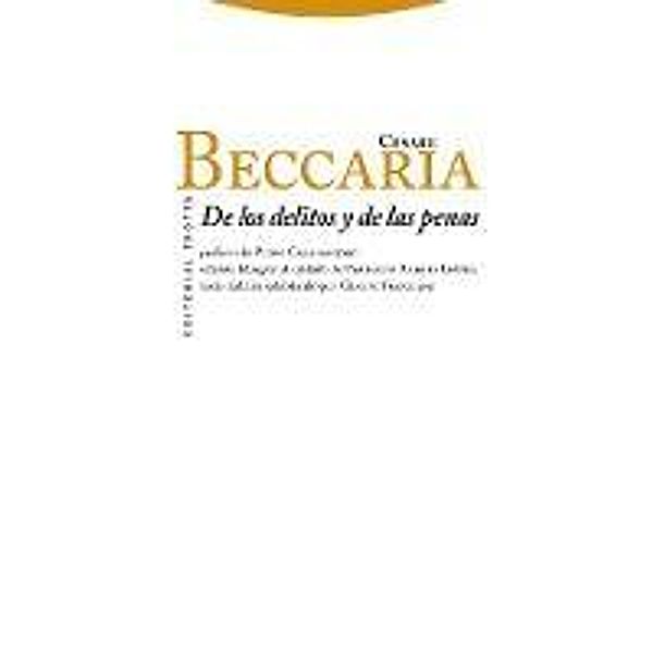 De los delitos y de las penas / Clásicos de la Cultura, Cesare Beccaria