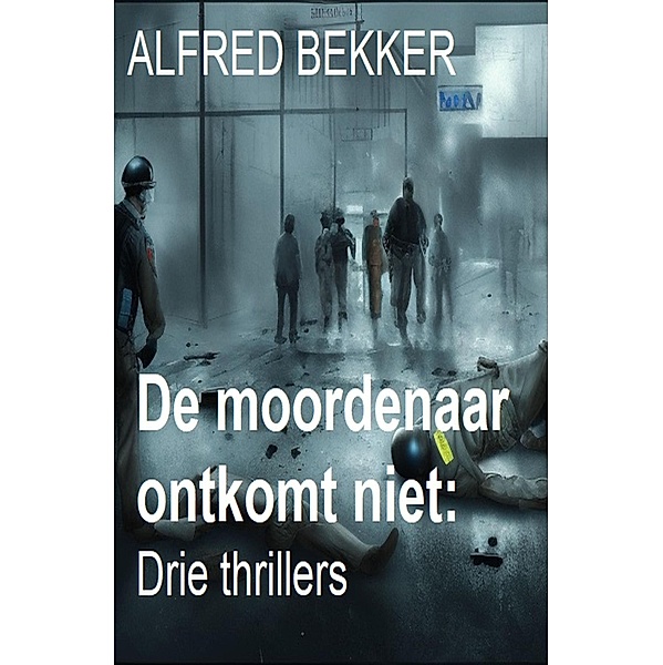 De moordenaar ontkomt niet: Drie thrillers, Alfred Bekker