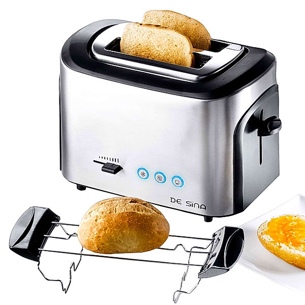 De Sina Edelstahl Toaster