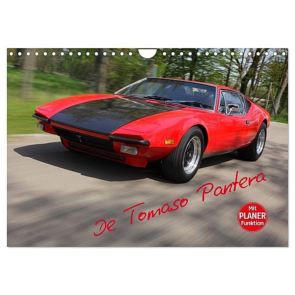 De Tomaso Pantera (Wandkalender 2025 DIN A4 quer), CALVENDO Monatskalender, Calvendo, Stefan Bau