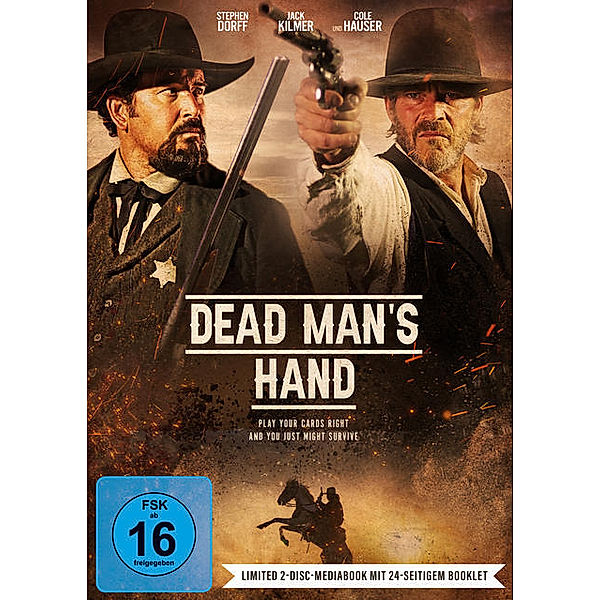 Dead Man's Hand Limited Mediabook, Stephen Dorff, Jack Kilmer, Cole Hauser