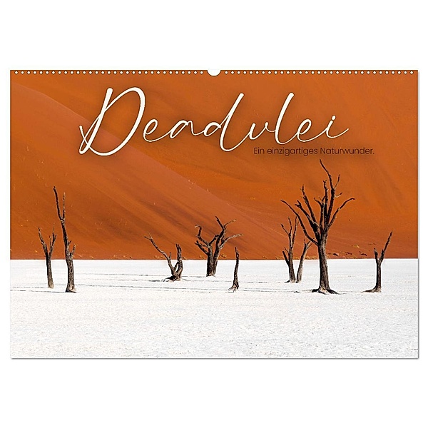 Deadvlei - Ein einzigartiges Naturwunder. (Wandkalender 2025 DIN A2 quer), CALVENDO Monatskalender, Calvendo, Happy Monkey