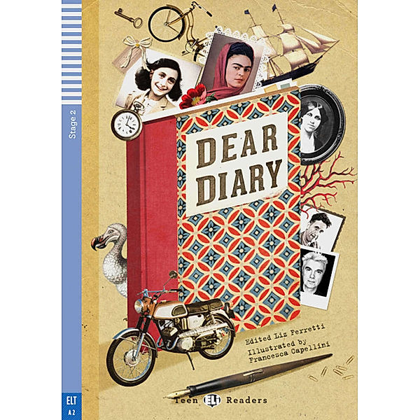 Dear Diary ..., w. Audio-CD, Kurt Cobain, George Orwell