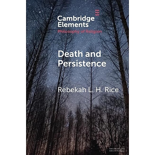 Death and Persistence / Elements in the Philosophy of Religion, Rebekah L. H. Rice
