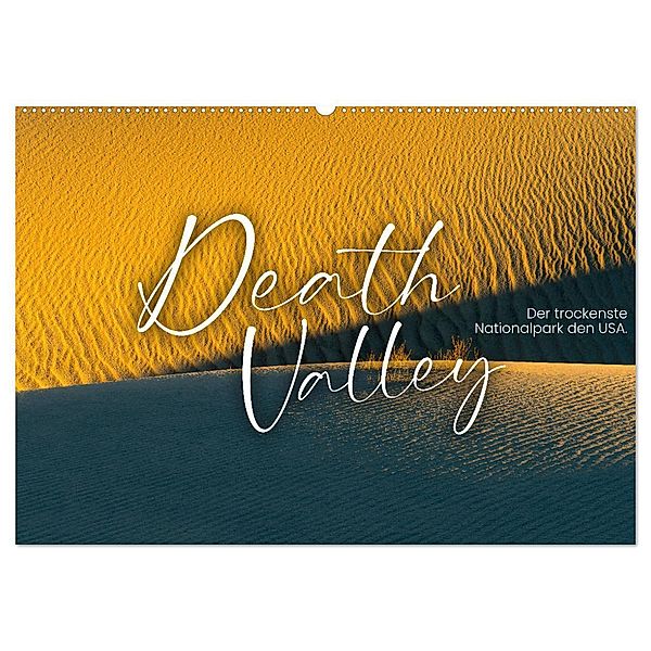 Death Valley - Der trockenste Nationalpark den USA. (Wandkalender 2024 DIN A2 quer), CALVENDO Monatskalender, SF