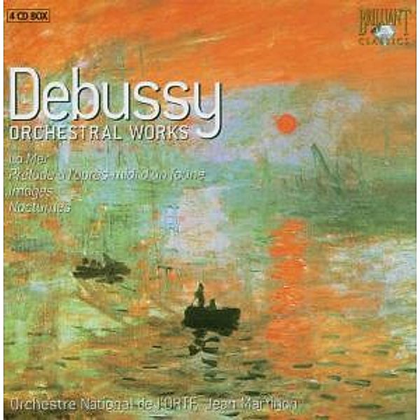 Debussy: Orchestral Works 4-Cd, Jean Martinon, Onortf