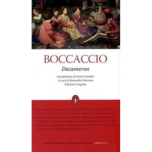 Decameron, italienische Ausgabe, Giovanni Boccaccio