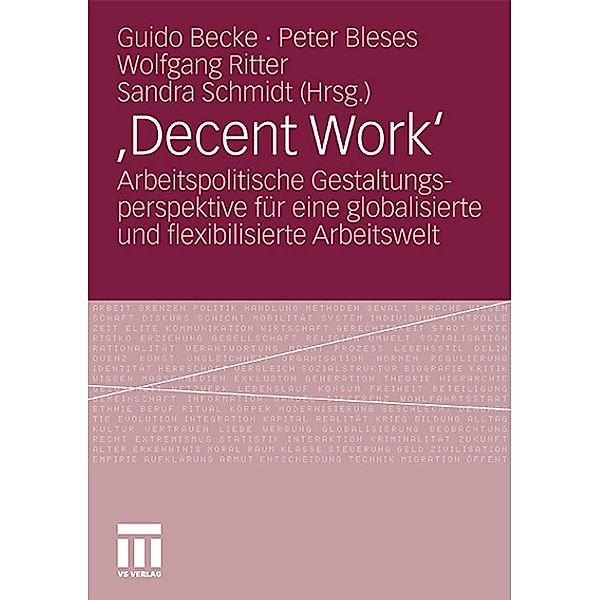 'Decent Work'?