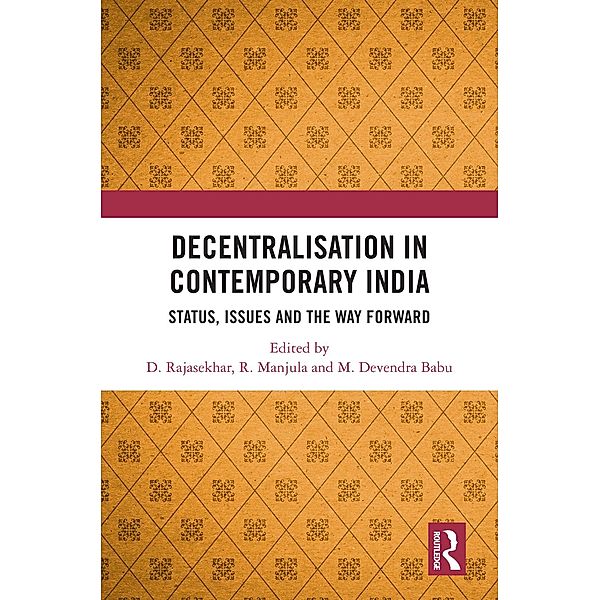 Decentralisation in Contemporary India