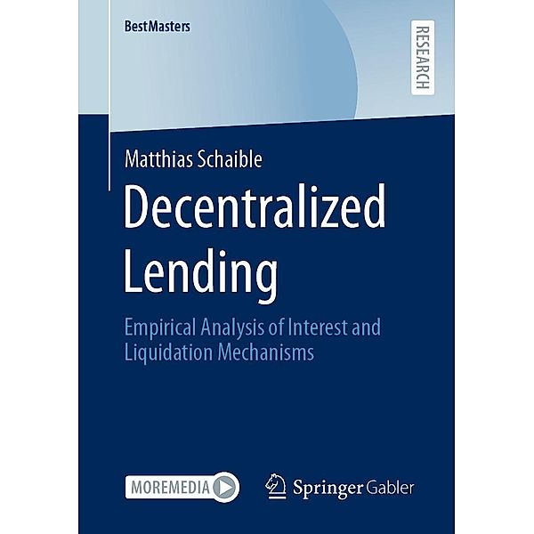 Decentralized Lending / BestMasters, Matthias Schaible