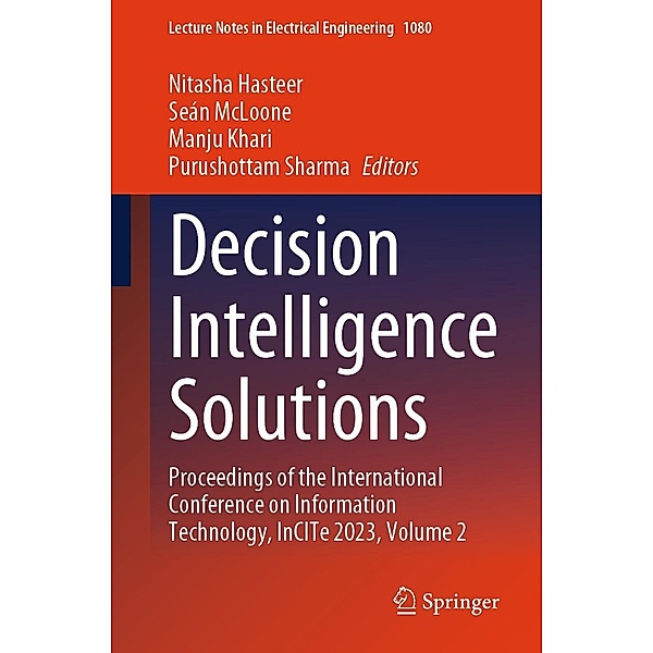 Decision Intelligence Solutions / Lecture Notes in Electrical Engineering Bd.1080
