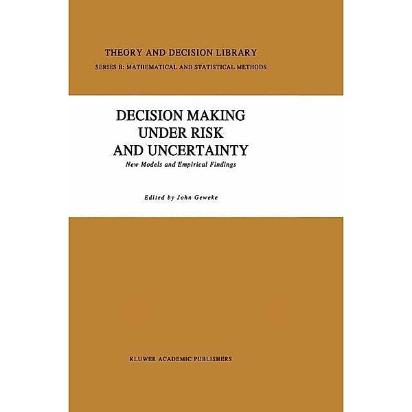 Decision Making Under Risk and Uncertainty