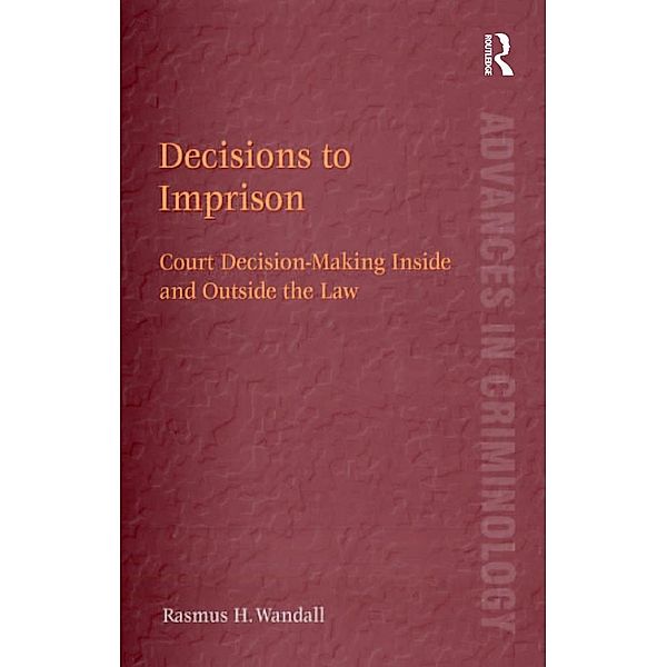 Decisions to Imprison, Rasmus H. Wandall