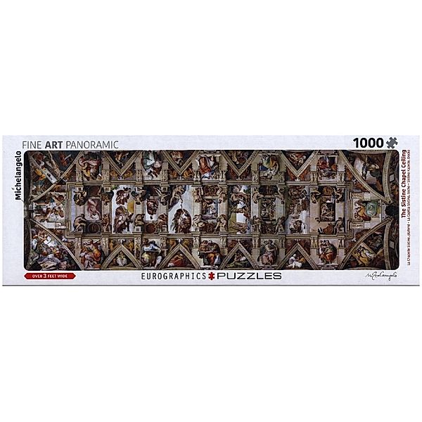 Eurographics Decke der Sixtinischen Kapelle (Puzzle), Michelangelo