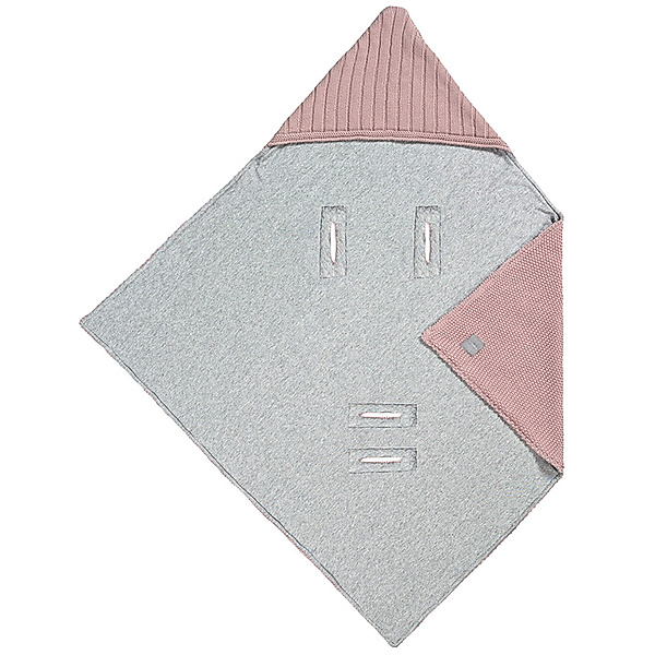 Lässig Decke für Kindersitz (85x85) in pink