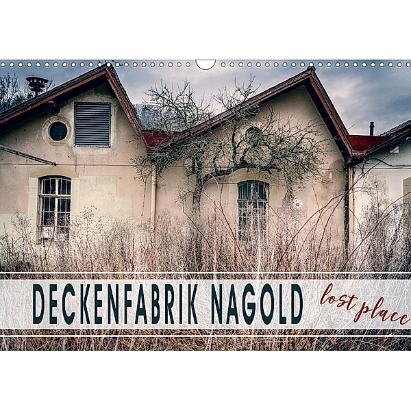 Deckenfabrik Nagold - lost place (Wandkalender 2020 DIN A3 quer), Monika Schöb