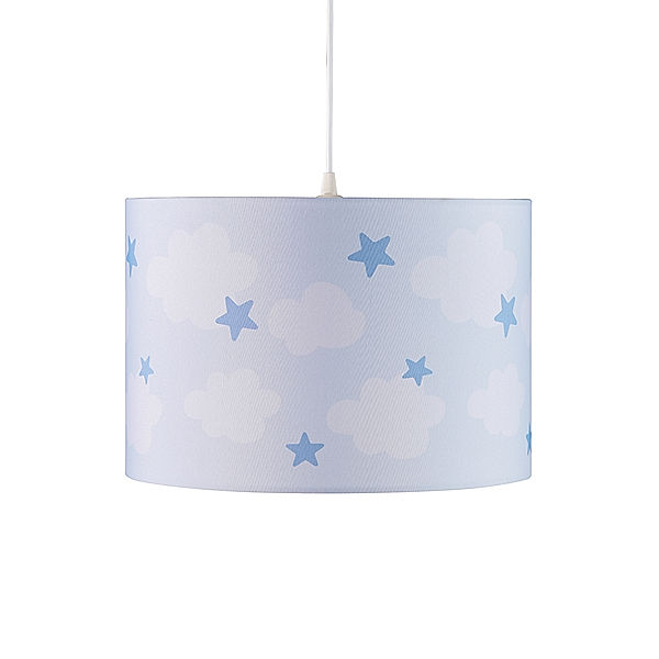 Kids Concept Deckenlampe CLOUDS&STARS (Ø30 cm) in hellblau