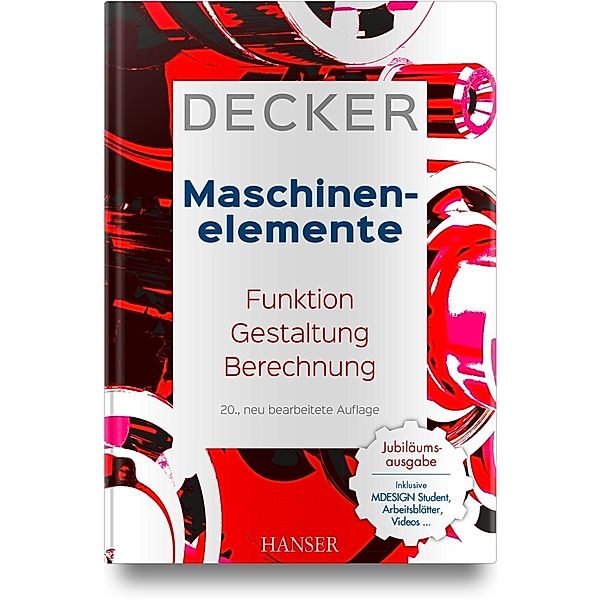 Decker Maschinenelemente, m. Sonderband Tabellen und Diagramme ., Karl-Heinz Decker