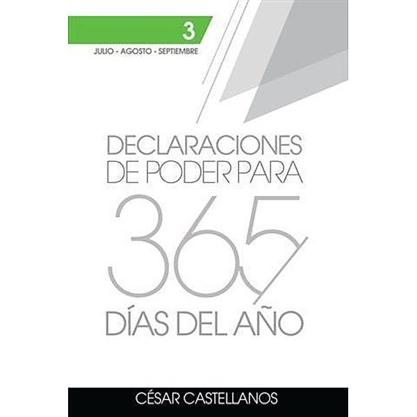 Declaraciones de Poder para 365 dias del Ano, Cesar Castellanos