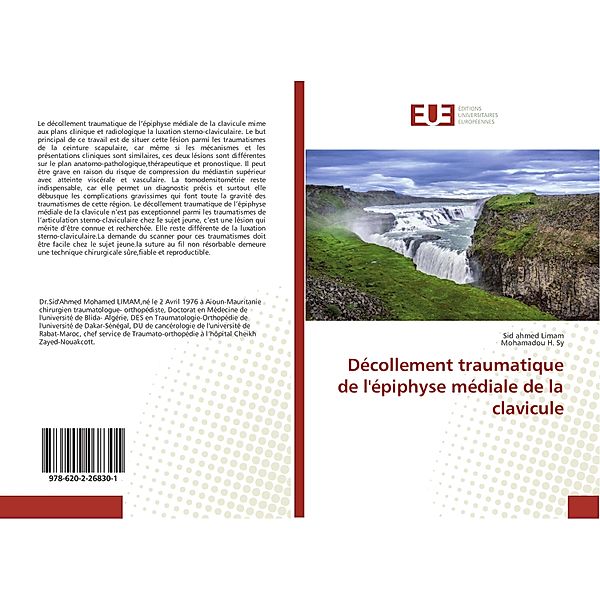 Décollement traumatique de l'épiphyse médiale de la clavicule, Sid ahmed Limam, Mohamadou H. Sy