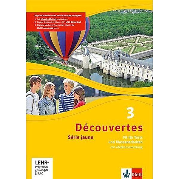 Découvertes. Série jaune (ab Klasse 6). Ausgabe ab 2012 - Fit für Tests und Klassenarbeiten, m. CD-ROM