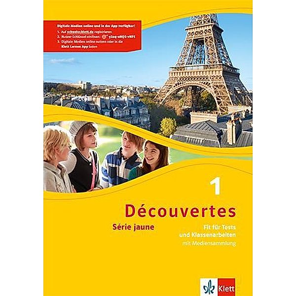 Découvertes. Série jaune (ab Klasse 6). Ausgabe ab 2012 - Fit für Tests und Klassenarbeiten, m. CD-ROM