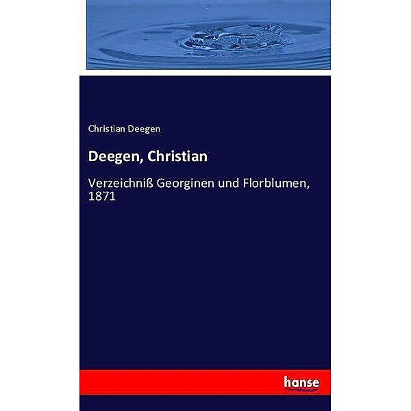Deegen, Christian