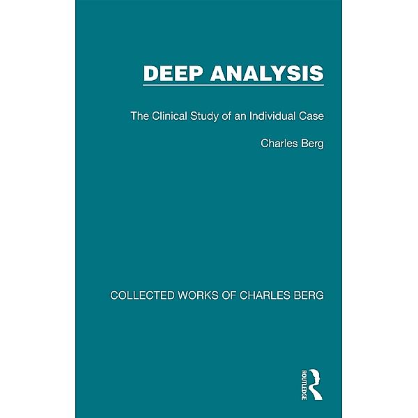 Deep Analysis, Charles Berg