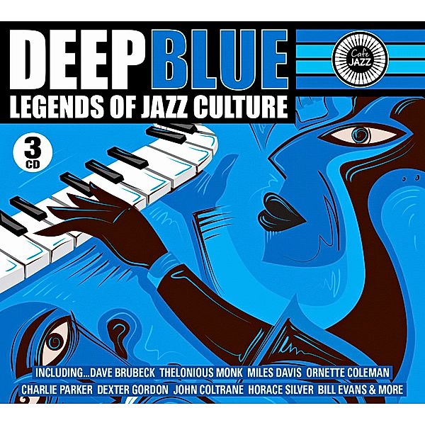 Deep Blue - Legends of Jazz Culture, 3 CDs, Diverse Interpreten