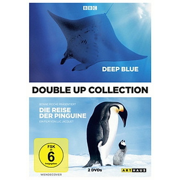 Deep Blue und Die Reise der Pinguine, 2 DVDs, Andy Byatt, Alastair Fothergill, Luc Jacquet, Michel Fessler