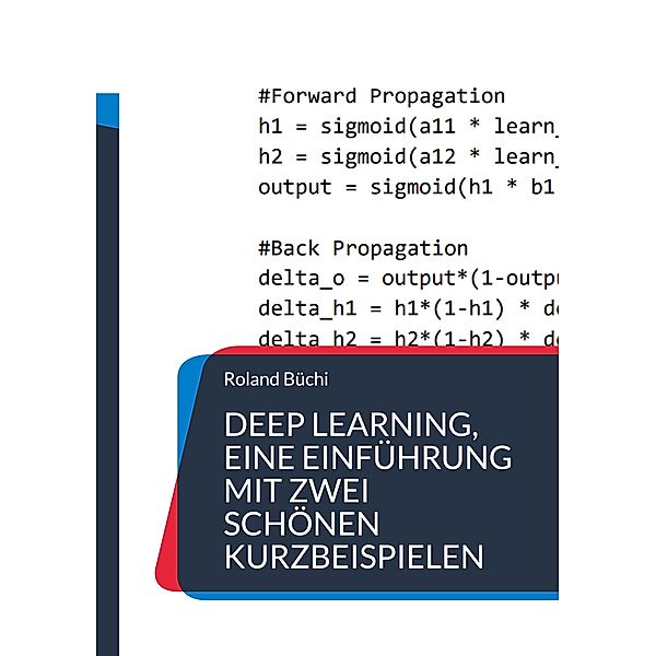 Deep Learning, eine Einführung mit zwei schönen Kurzbeispielen, Roland Büchi