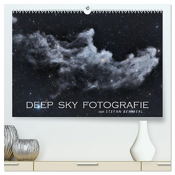 Deep-Sky Fotografie (hochwertiger Premium Wandkalender 2024 DIN A2 quer), Kunstdruck in Hochglanz, Calvendo, Stefan Bemmerl
