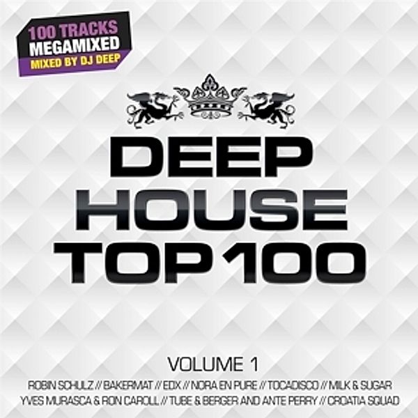 Deephouse Top 100 Vol.1, Diverse Interpreten
