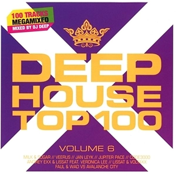 Deephouse Top 100 Vol.6, Diverse Interpreten