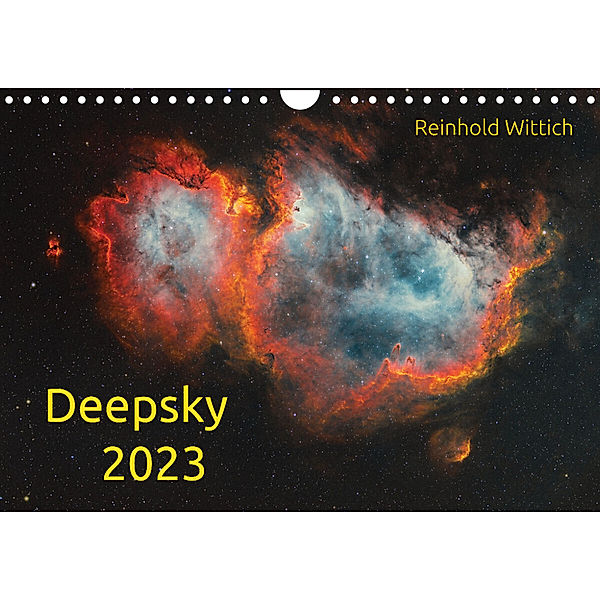 Deepsky 2023 (Wandkalender 2023 DIN A4 quer), Reinhold Wittich