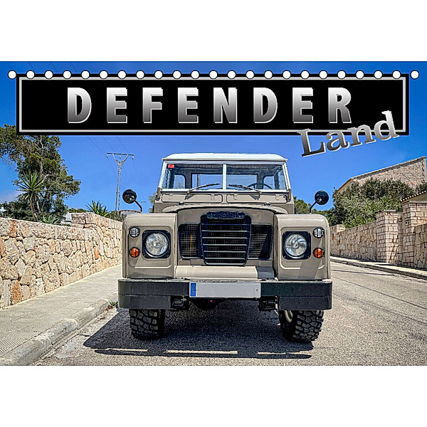 Defender Land (Tischkalender 2023 DIN A5 quer), Robert Styppa