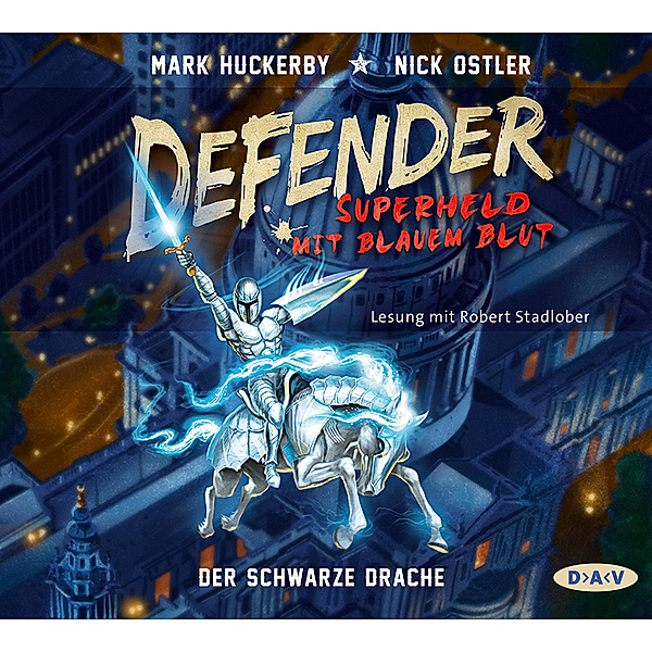 Defender - Superheld mit blauem Blut. Der Schwarze Drache,4 Audio-CDs, Mark Huckerby, Nick Ostler