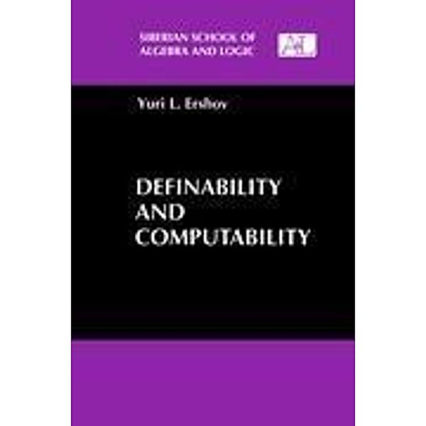Definability and Computability, Yuri L. Ershov