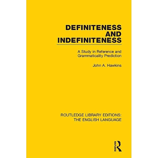 Definiteness and Indefiniteness, John Hawkins