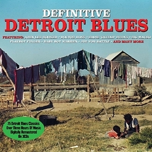 Definitive Detroit Blues, Diverse Interpreten