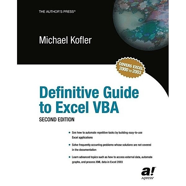 Definitive Guide to Excel VBA, Michael Kofler