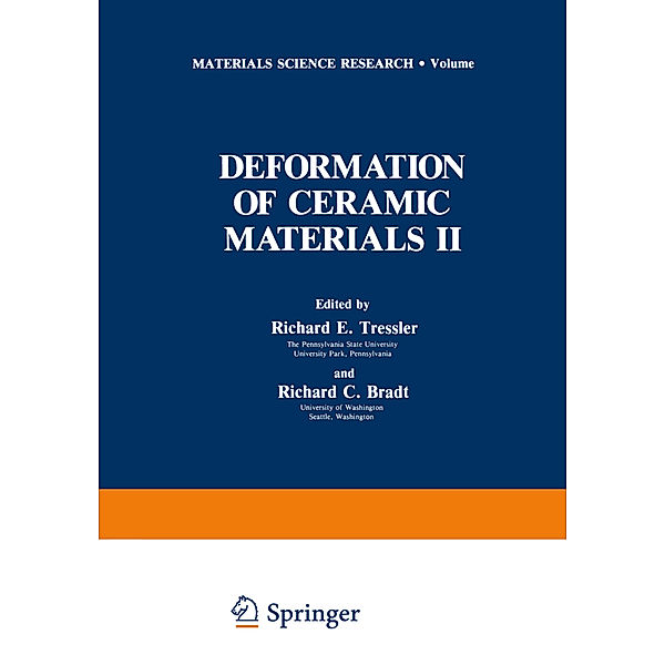 Deformation of Ceramic Materials II, Richard E. Tressler, Richard C. Bradt